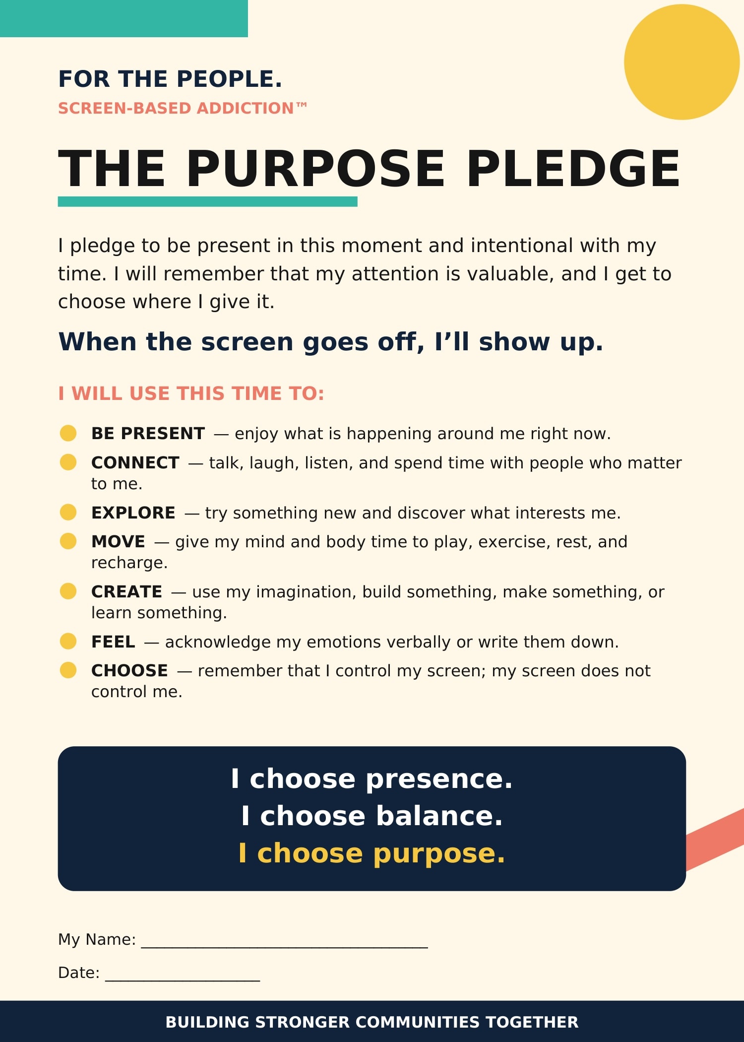 Preview of Purpose Pledge